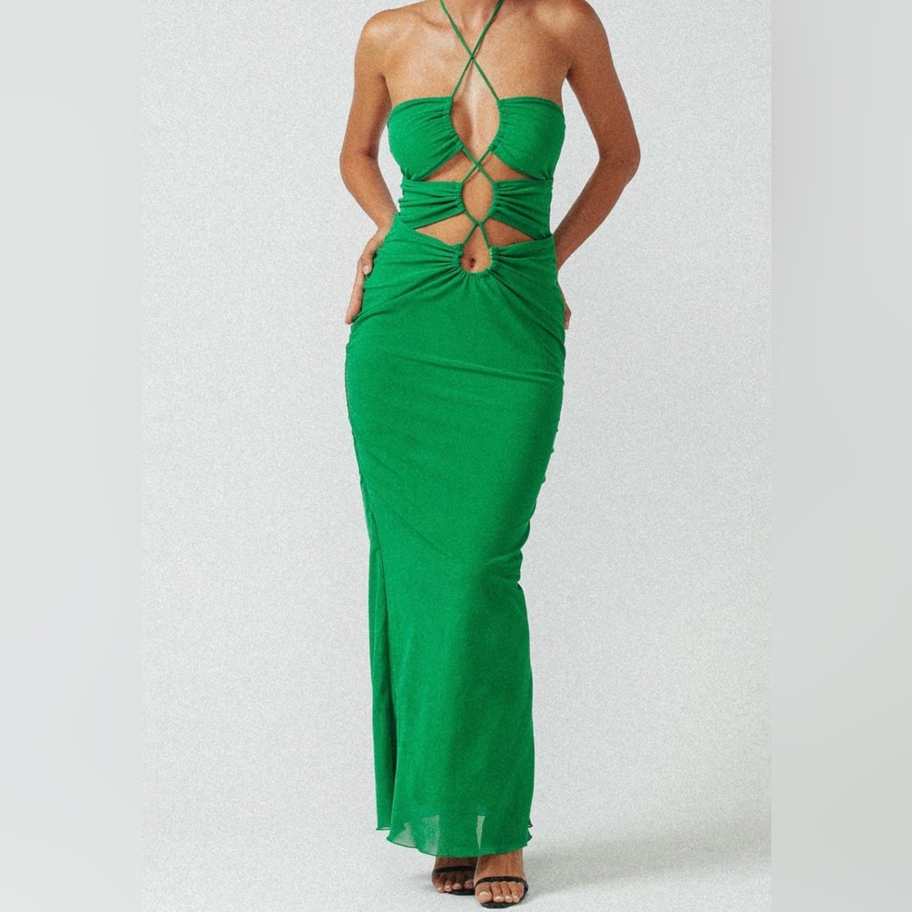 Jagger & Stone Green Dress Size 10